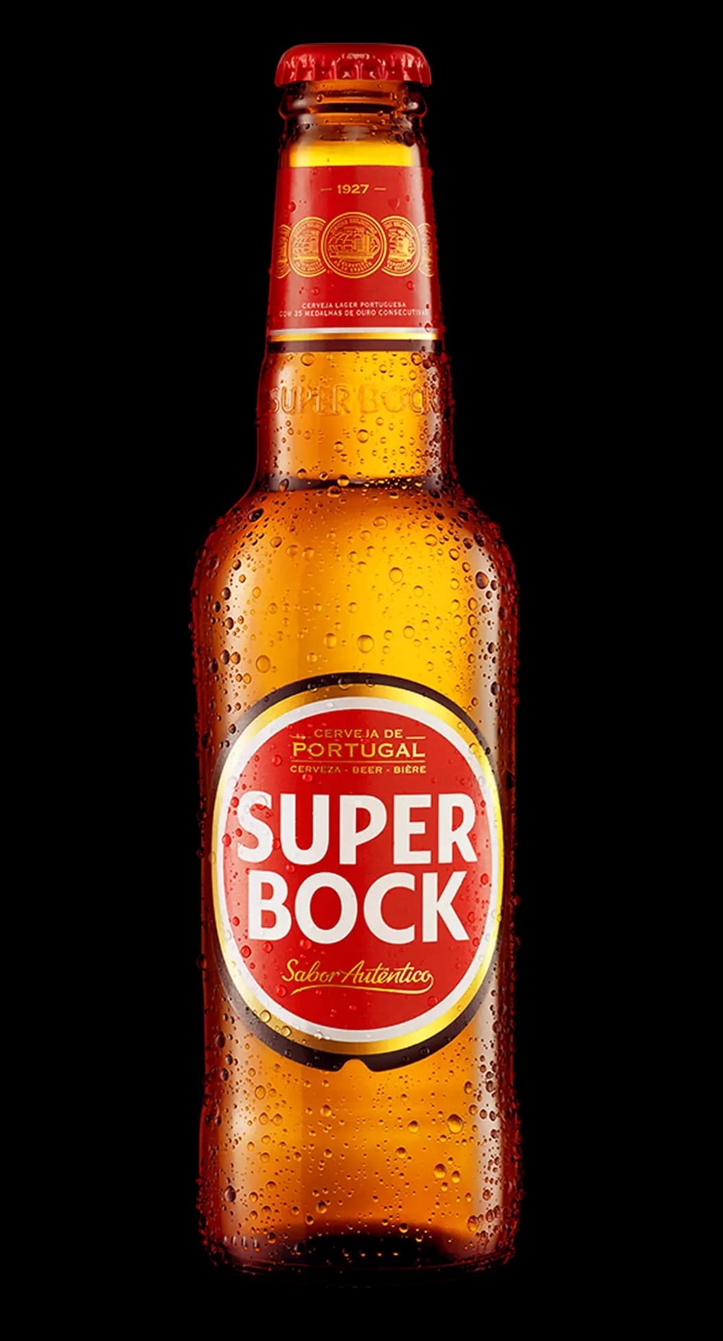 Super Bock bottle